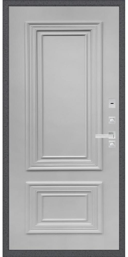 Входная дверь Regidoors Колизей Престиж светло-серого цвета RAL 7047
Входная дверь Regidoors Колизей Престиж светло-серого цвета RAL 7047