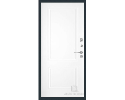 Входная дверь Regidoors Президент X7 Богемия в эмали белого цвета
