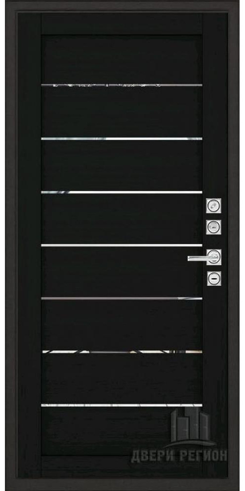 Входная дверь Regidoors Сенатор Плюс MOTTURA LIGHT 2125 с зеркалом 