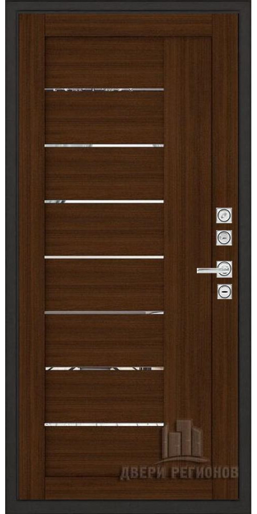 Входная дверь Regidoors Сенатор Плюс MOTTURA LIGHT 2110 с зеркалом 