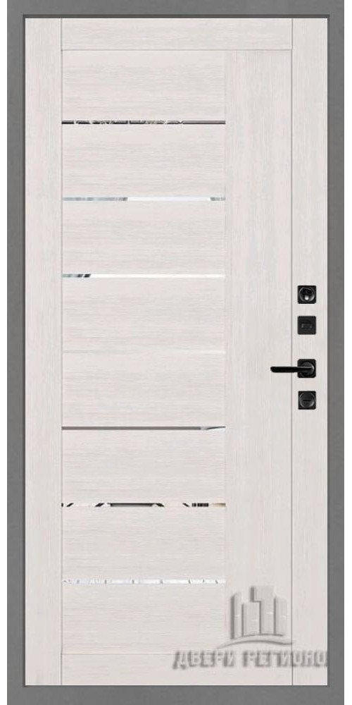 Входная дверь Regidoors Сенатор SOLID LIGHT 2110 с зеркалом Входная дверь Regidoors Сенатор SOLID LIGHT 2110 с зеркалом