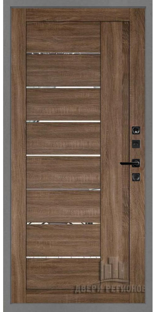 Входная дверь Regidoors Сенатор SOLID LIGHT 2110 с зеркалом в сером велюре
Входная дверь Regidoors Сенатор SOLID LIGHT 2110 с зеркалом в сером велюре