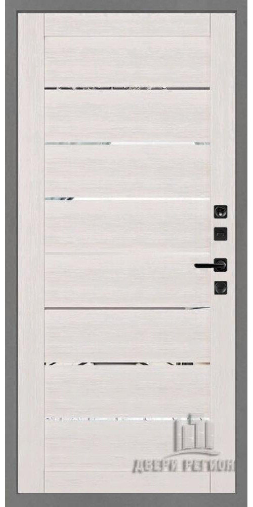 Входная дверь Regidoors Сенатор SOLID LIGHT 2125 с зеркалом Входная дверь Regidoors Сенатор SOLID LIGHT 2125 с зеркалом