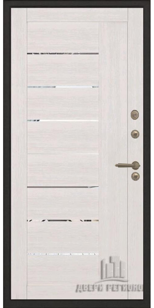 Входная дверь Regidoors ГОЛИАФ ТЕРМО LIGHT 2110 с зеркалом 
