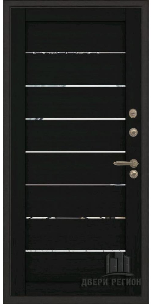 Входная дверь Regidoors ГОЛИАФ ТЕРМО LIGHT 2125 с зеркалом 