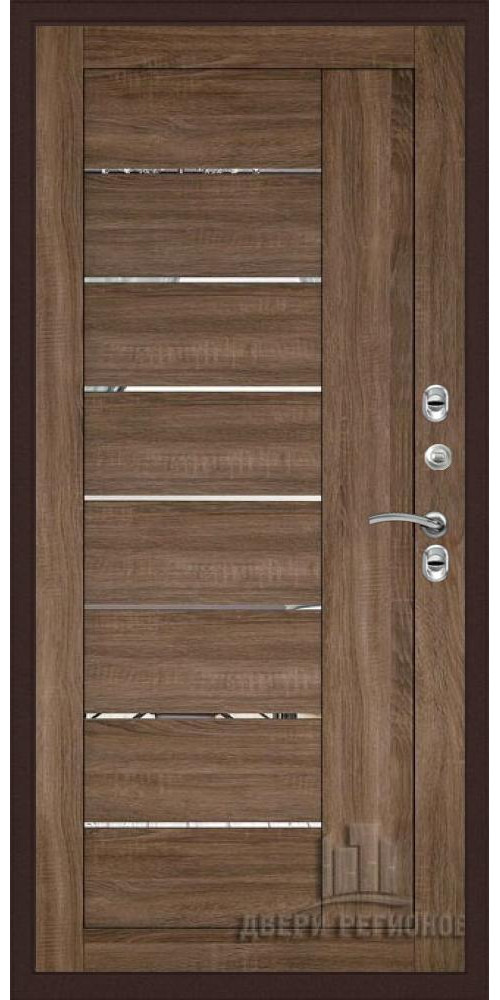 Входная дверь Regidoors Термо 3 LIGHT 2110 с зеркалом Входная дверь Regidoors Термо 3 LIGHT 2110 с зеркалом