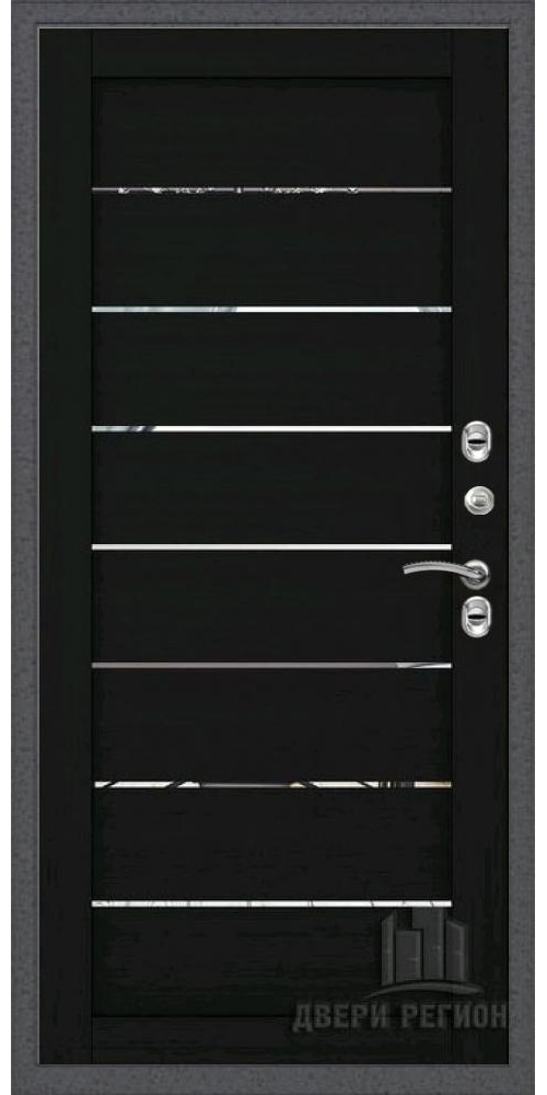 Входная дверь Regidoors Термо 3 Серебро LIGHT 2125 с зеркалом Входная дверь Regidoors Термо 3 Серебро LIGHT 2125 с зеркалом