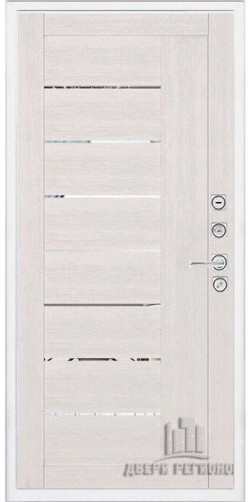 Входная дверь Regidoors Президент Лайн Белый Light 2110 с зеркалом Входная дверь Regidoors Президент Лайн Белый Light 2110 с зеркалом