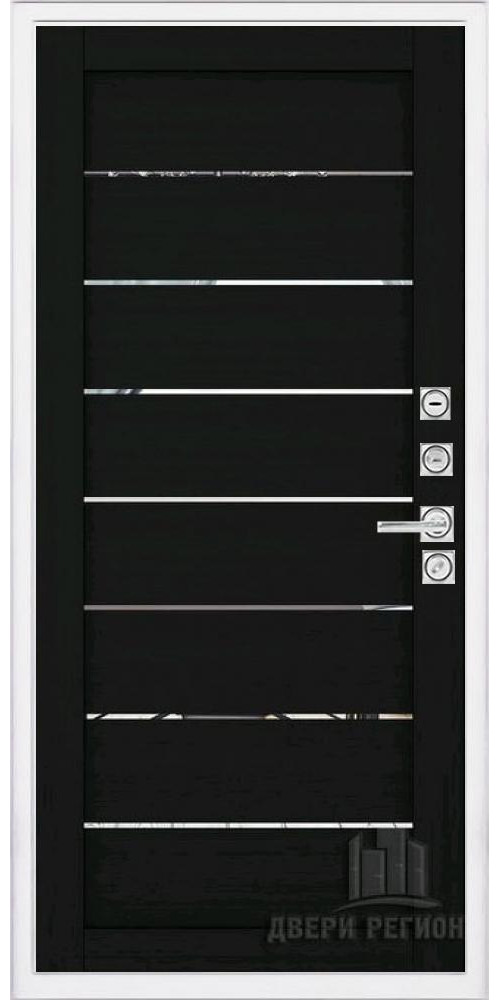 Входная дверь Regidoors Президент Лайн Белый Light 2125 с зеркалом Входная дверь Regidoors Президент Лайн Белый Light 2125 с зеркалом