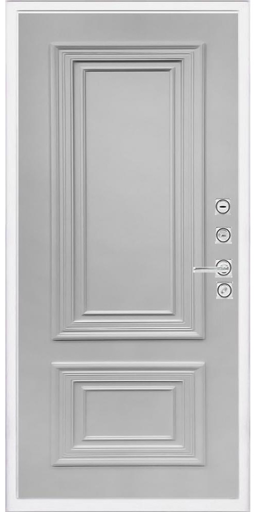 Входная дверь Regidoors Президент Лайн в белом цвете RAL 7047 (светло-серый)
Входная дверь Regidoors Президент Лайн в белом цвете RAL 7047 (светло-серый)