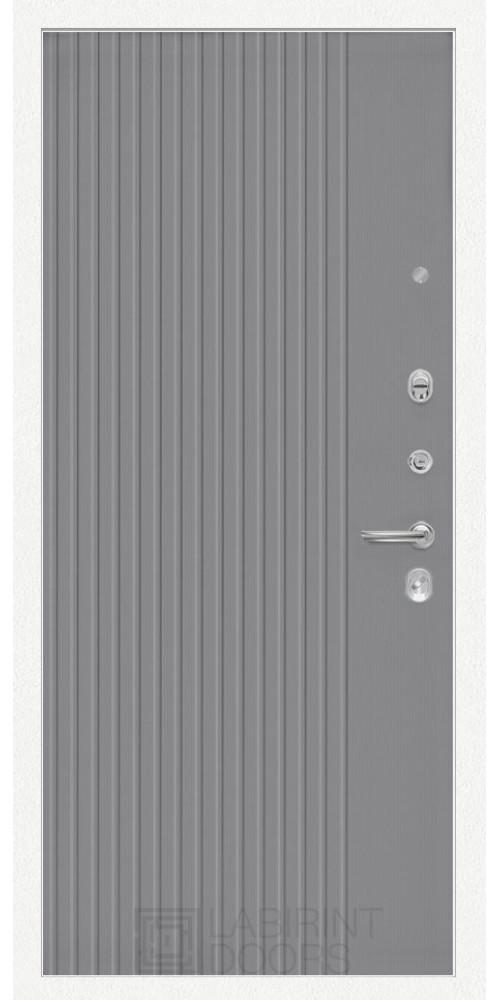 Входная дверь Labirint Лайн WHITE 29 Хомс с серым софт рельефом
Входная дверь Labirint Лайн WHITE 29 Хомс с серым софт рельефом