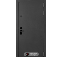 Входная дверь Labirint ACUSTIC 29 Хомс, серый софт рельеф
