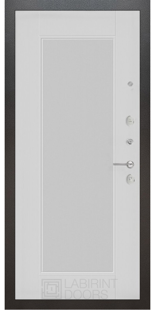 Входная дверь Labirint Silver 30 Амстрод в цвете белый софт рельеф
Входная дверь Labirint Silver 30 Амстрод в цвете белый софт рельеф