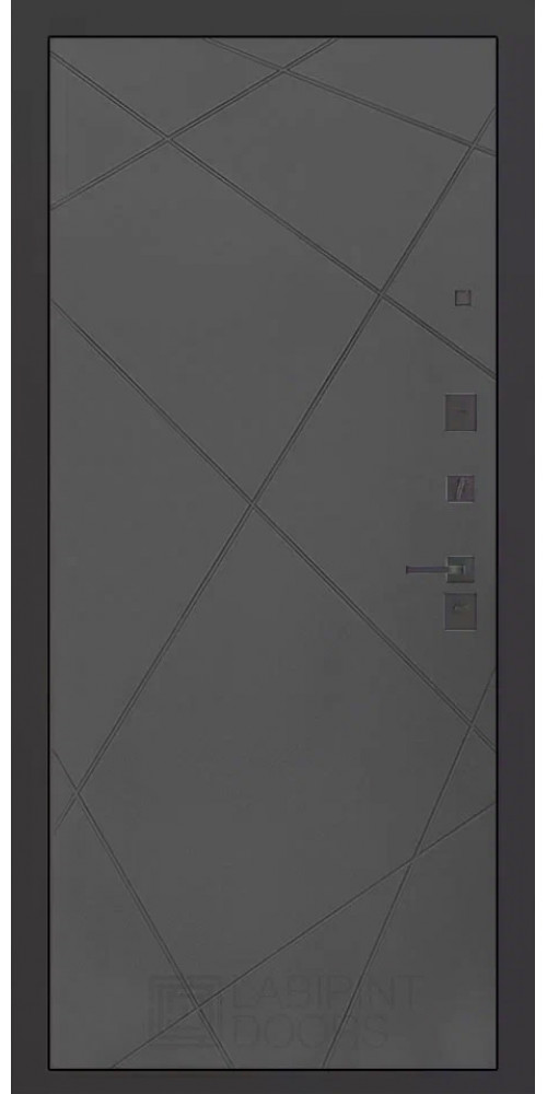 Входная дверь Labirint CARBON 24 в цвете графит софт
Входная дверь Labirint CARBON 24 в цвете графит софт