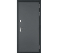 дверь Mastino TRUST MASS M/P "Чёрный муар" KALE 9S-130 "Белый софт"