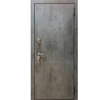 дверь Mastino TRUST ECO 90 Бетон темный 182 / Бетон серый 182