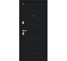 Входная дверь Bravo Граффити-1 Инсайд Букле чёрное / Look Art
