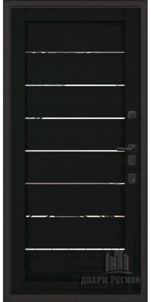 Входная дверь Regidoors Малахит Термо Light 2125 с зеркалом 