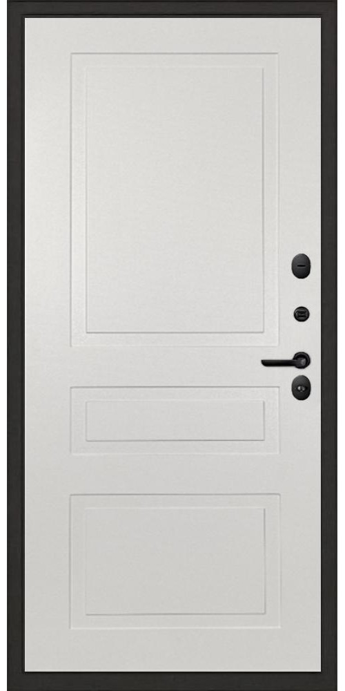 Входная дверь STR MX-46 Black Н-13 в цвете Шампань Soft-touch
