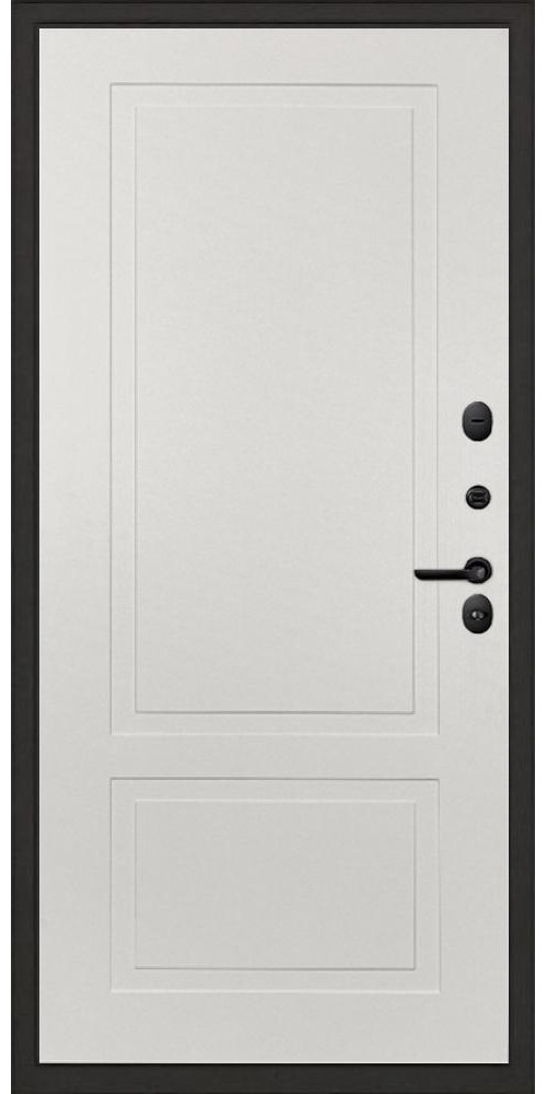 Входная дверь STR MX-46 Black Н-7 в цвете Шампань Soft-touch
