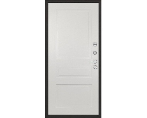 Входная дверь STR MX-39 Н-13 в цвете Шампань Soft-touch
