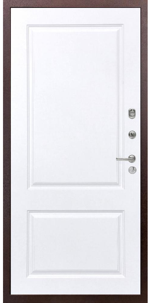 Входная дверь Diva 510 Антик медный Д-7 в белом софте
Входная дверь Diva 510 Антик медный Д-7 в белом софте
