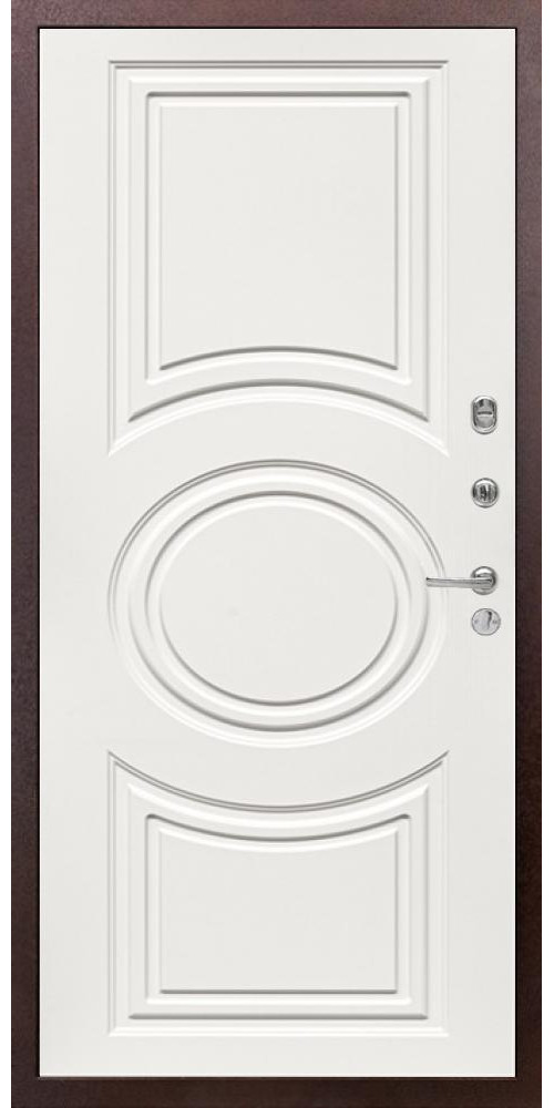 Входная дверь Diva 510 Антик медный Д-8 в цвете Шампань Soft-touch
Входная дверь Diva 510 Антик медный Д-8 в цвете Шампань Soft-touch