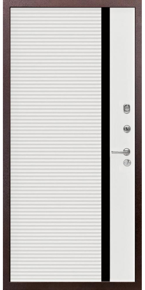 Входная дверь Diva 510 Антик медный MX-45 в белом матовом цвете
Входная дверь Diva 510 Антик медный MX-45 в белом матовом цвете