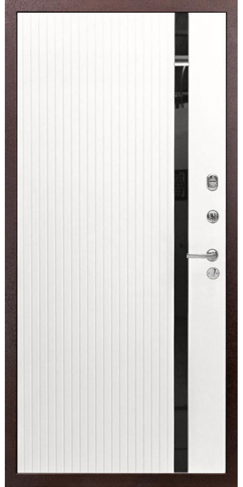 Входная дверь Diva 510 Антик медный MX-46 в белом матовом цвете
Входная дверь Diva 510 Антик медный MX-46 в белом матовом цвете