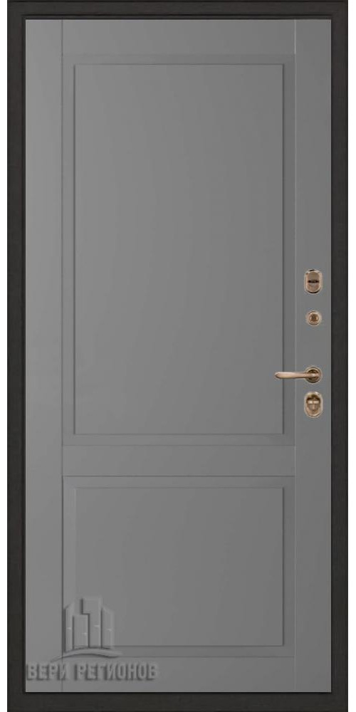 Входная дверь Regidoors ГРАНИТ ТЕРМО Nova в цвете антрацит
