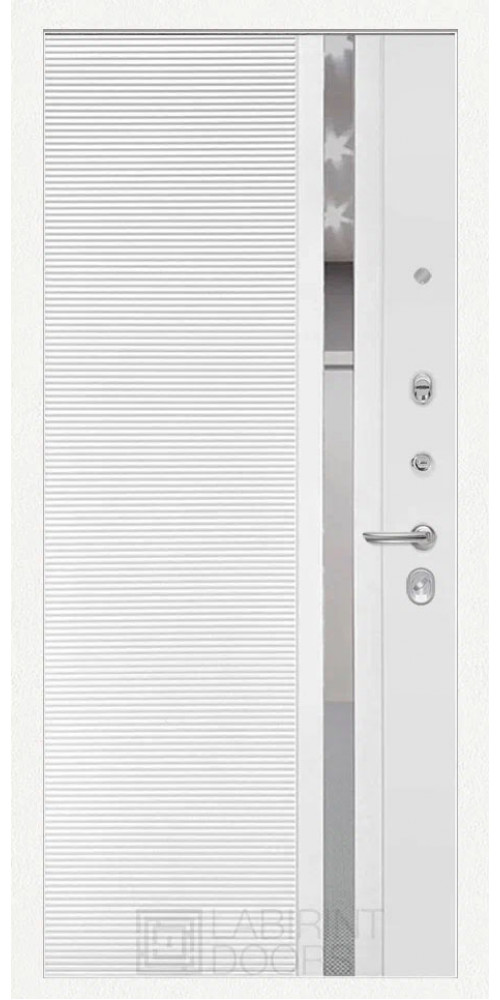 Входная дверь Labirint Лайн WHITE 31 в цвете Входная дверь Labirint Лайн WHITE 31 в цвете