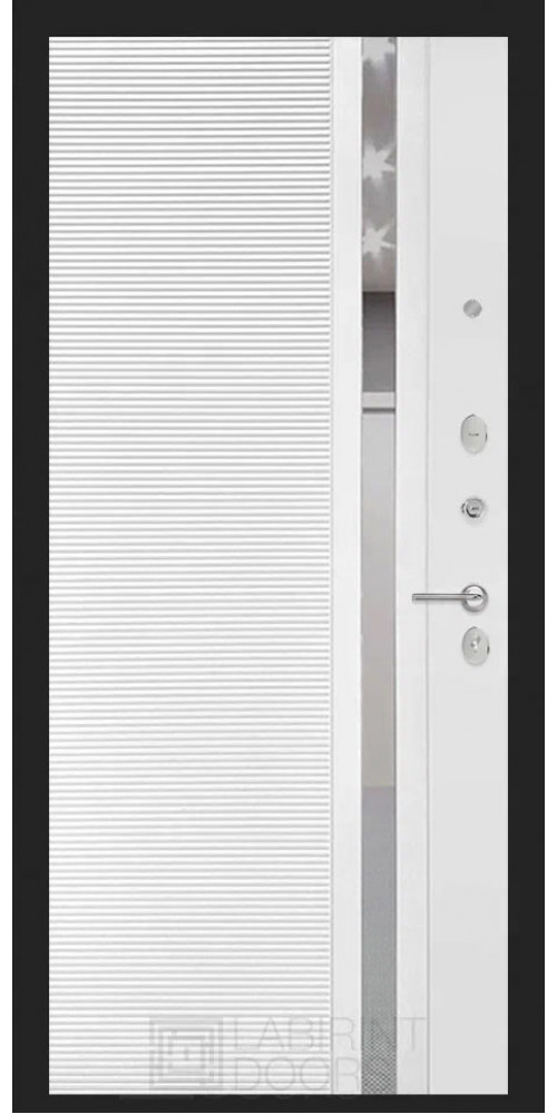 Входная дверь Labirint Urban 31 в цвете белый софт
