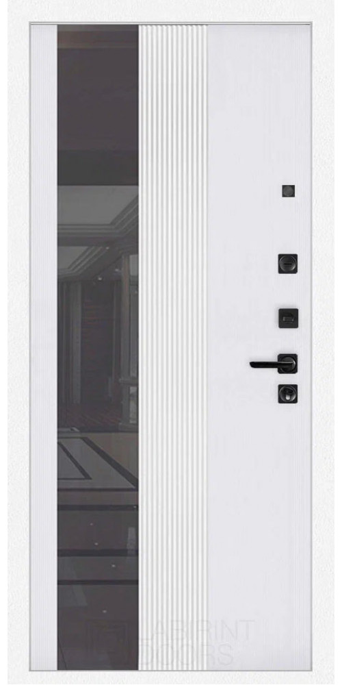 Входная дверь Labirint ROYAL 32 в белом софт рельефе
Входная дверь Labirint ROYAL 32 в белом софт рельефе