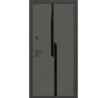 Входная дверь Labirint CARBON 32, серый софт рельеф

