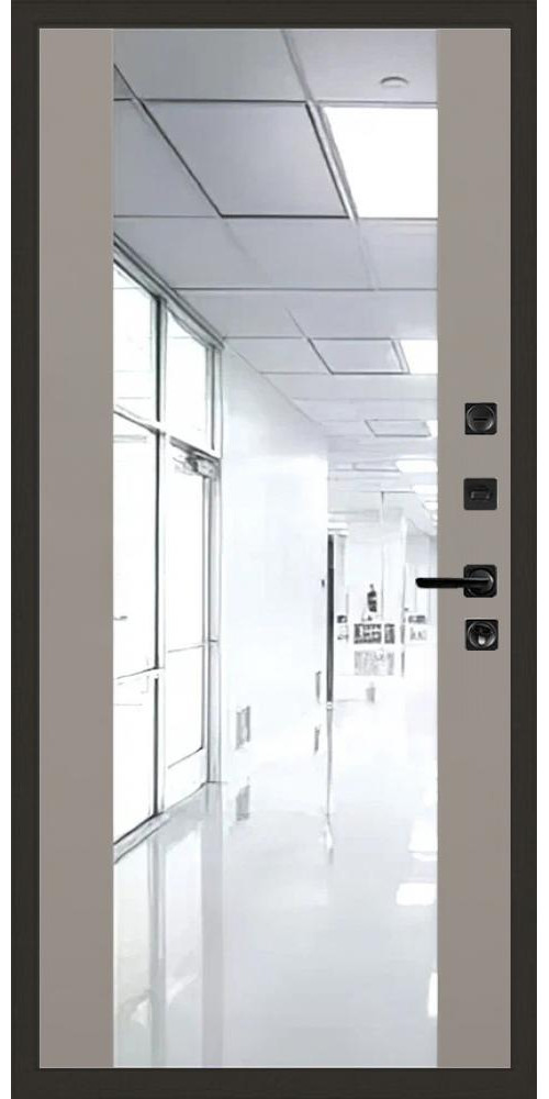 Входная дверь Branddoors Шторм 024 Зеркало Maxi в цвете Варм Грей
Входная дверь Branddoors Шторм 024 Зеркало Maxi в цвете Варм Грей