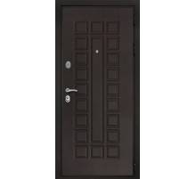 Стальная входная дверь Престиж 3К с зеркалом СБ-16 Венге
