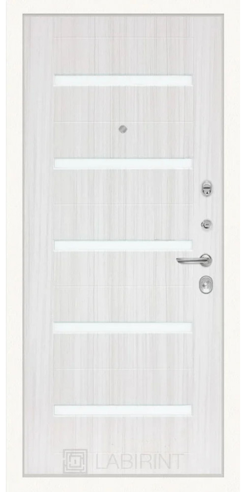Входная дверь Labirint Лайн WHITE 01 в цвете Входная дверь Labirint Лайн WHITE 01 в цвете