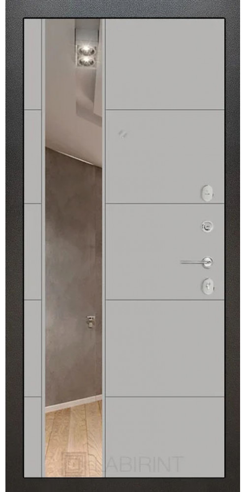 Входная дверь Labirint Silver 19 в цвете Грей Софт (Серый светлый)
Входная дверь Labirint Silver 19 в цвете Грей Софт (Серый светлый)