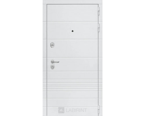 Входная дверь Labirint Trendo 14 в цвете Дуб кантри белый горизонтальный
