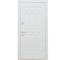 Входная дверь Гранд 8 Белый с зеркалом Пастораль
