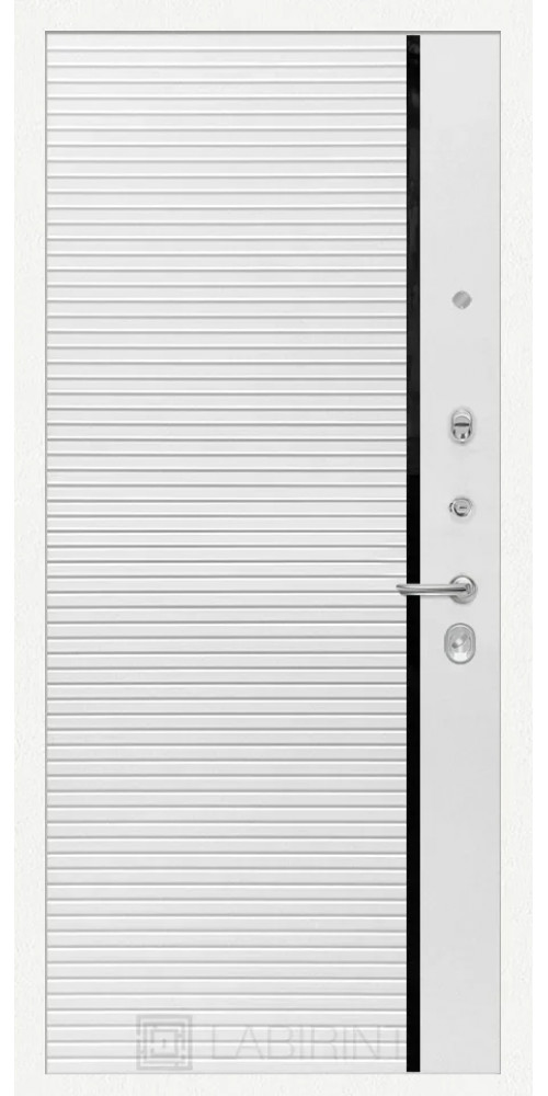 Входная дверь Labirint Лайн WHITE 22 в цвете Входная дверь Labirint Лайн WHITE 22 в цвете