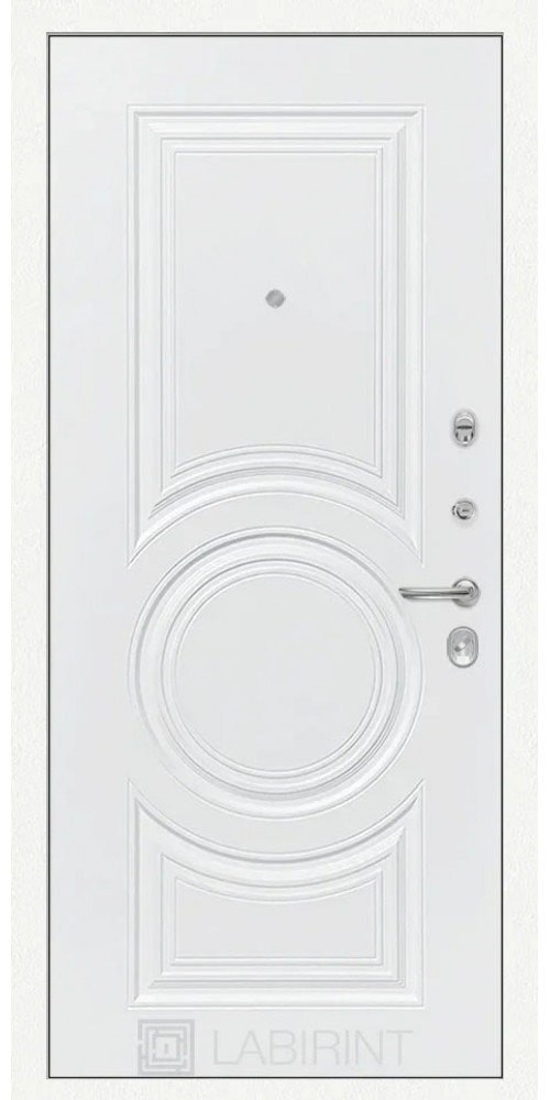 Входная дверь Labirint Лайн WHITE 23 в цвете Входная дверь Labirint Лайн WHITE 23 в цвете