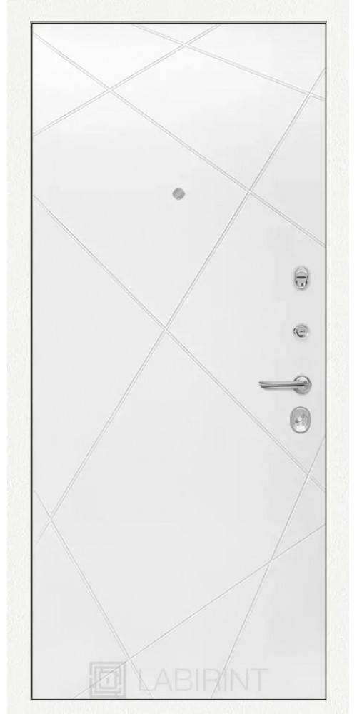 Входная дверь Labirint Лайн WHITE 24 в цвете Входная дверь Labirint Лайн WHITE 24 в цвете