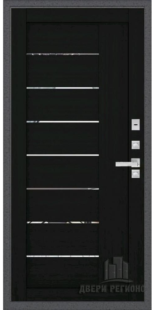 Входная дверь Regidoors Колизей Плюс LIGHT 2110 с зеркалом Шоко велюр в Москве
