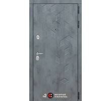 Входная дверь Labirint Beton 25, цвет белый софт
