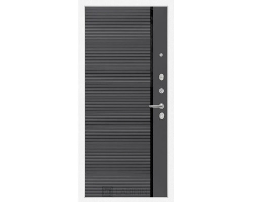 Входная дверь Labirint Versal 22 в цвете графит софт
