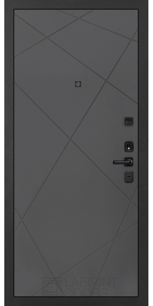 Входная дверь Labirint ACUSTIC 24 в цвете графит софт
Входная дверь Labirint ACUSTIC 24 в цвете графит софт