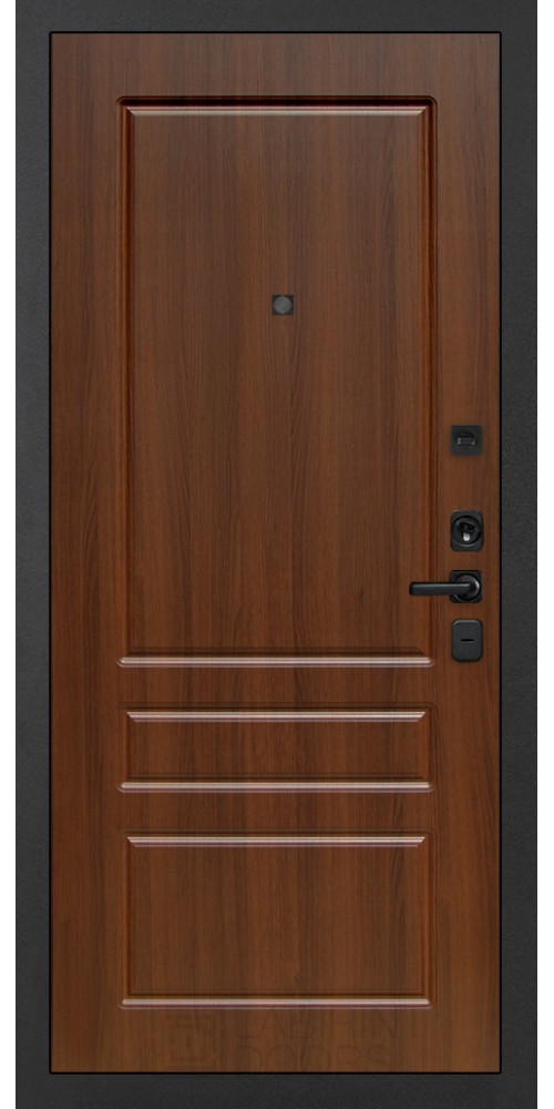 Входная дверь Labirint ACUSTIC 03 в цвете Орех бренди
