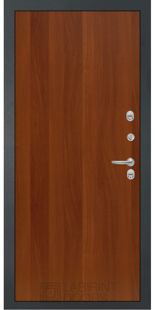 Входная дверь Labirint ATLANTIC 05 в цвете Орех итальянский
Входная дверь Labirint ATLANTIC 05 в цвете Орех итальянский