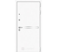 Входная дверь Labirint Лайн WHITE с тонированным зеркалом Максимум
